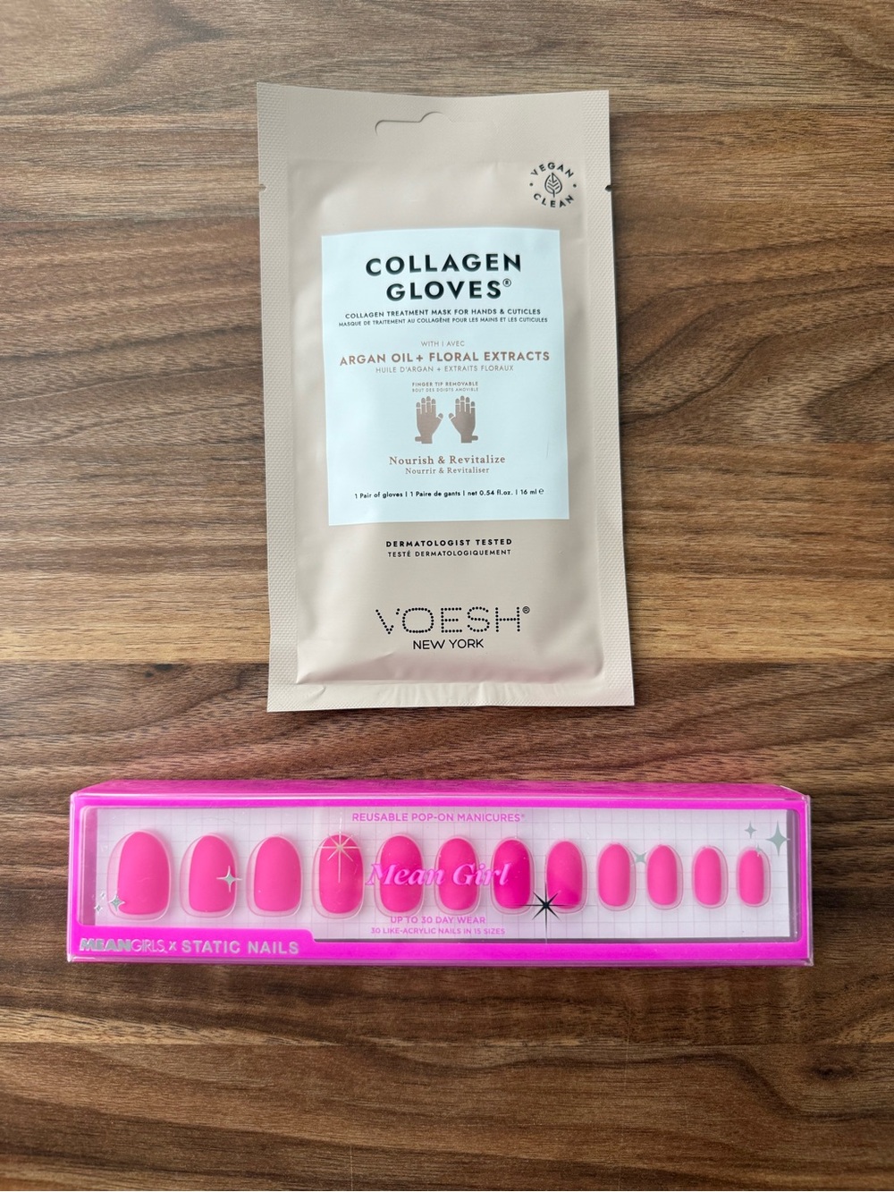 Hand + Nail Care Bundle with Hand Mask + Static Nails Mean Girls Collab